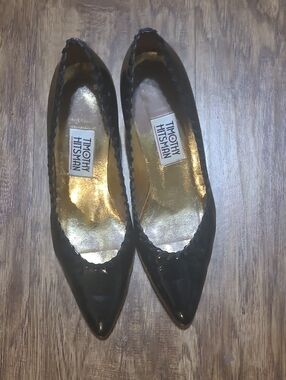 Vintage Timothy Hitsman Shoes Black 9